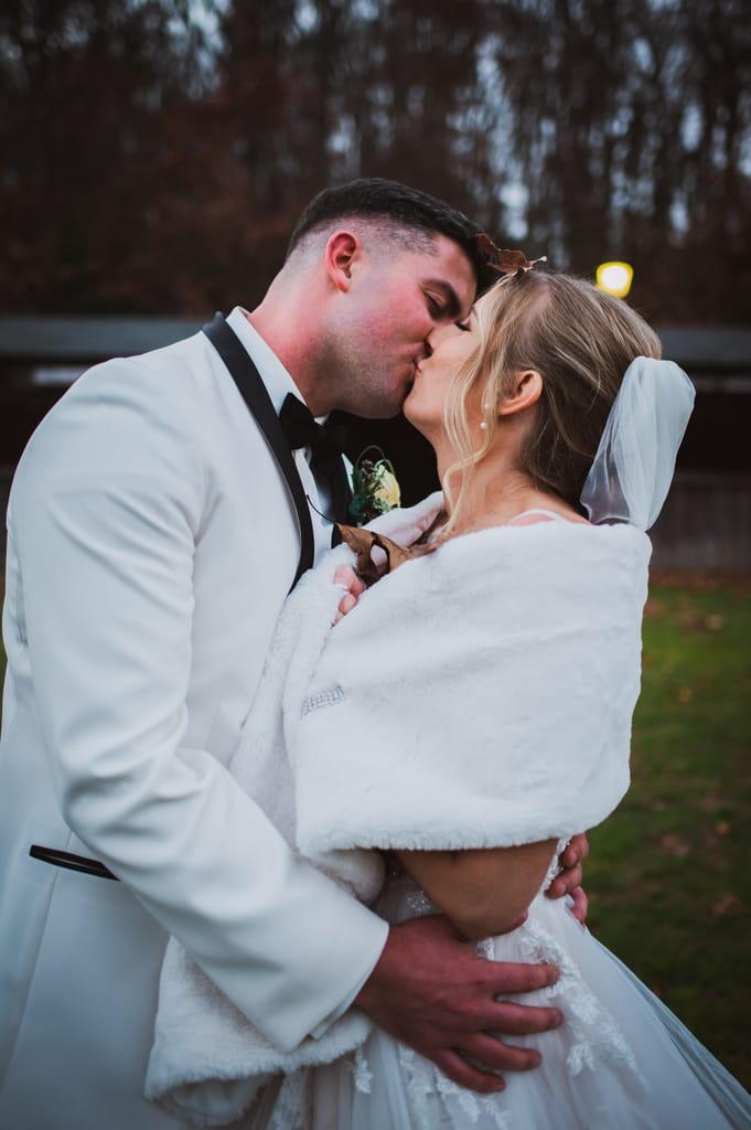 Caroline and Brendan on their wedding day, photograph 59 of 95