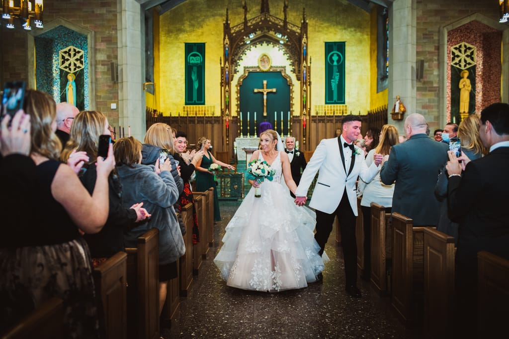 Caroline and Brendan on their wedding day, photograph 43 of 95