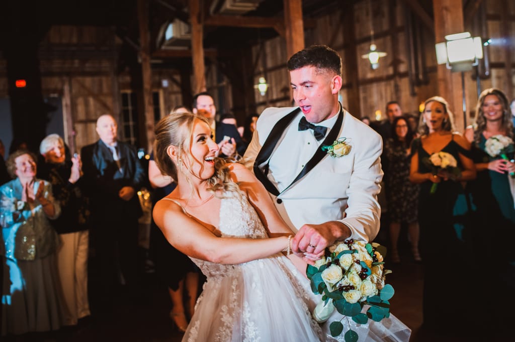 Caroline and Brendan on their wedding day, photograph 90 of 95