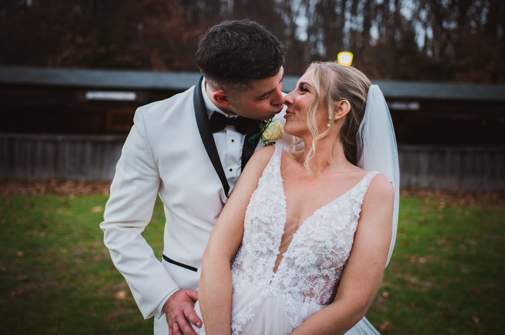 Caroline and Brendan on their wedding day, photograph 60 of 95