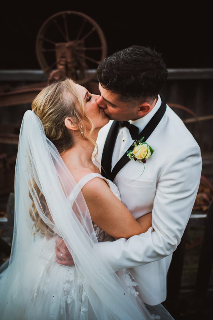 Caroline and Brendan on their wedding day, photograph 64 of 95