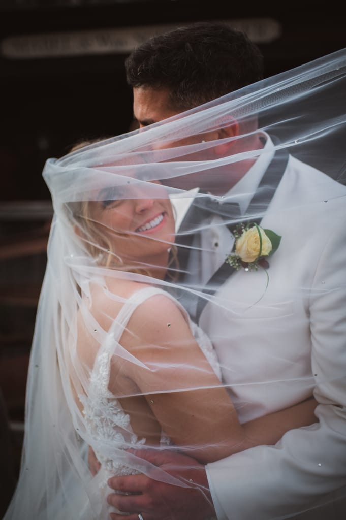 Caroline and Brendan on their wedding day, photograph 62 of 95