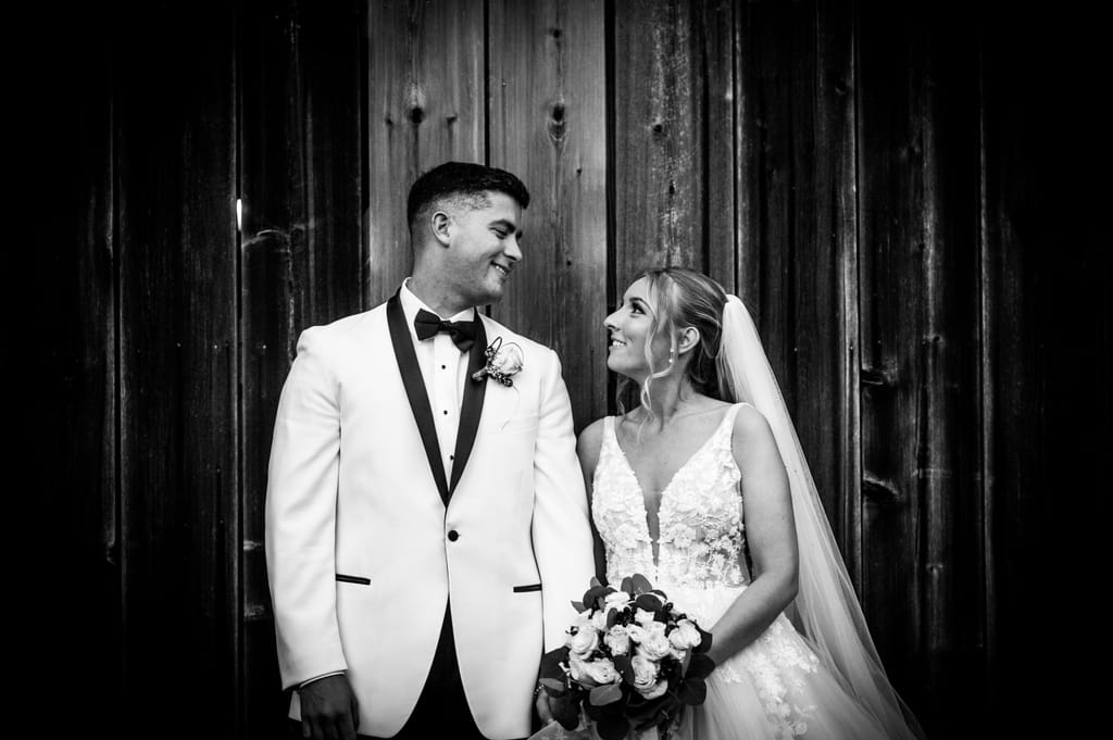 Caroline and Brendan on their wedding day, photograph 50 of 95