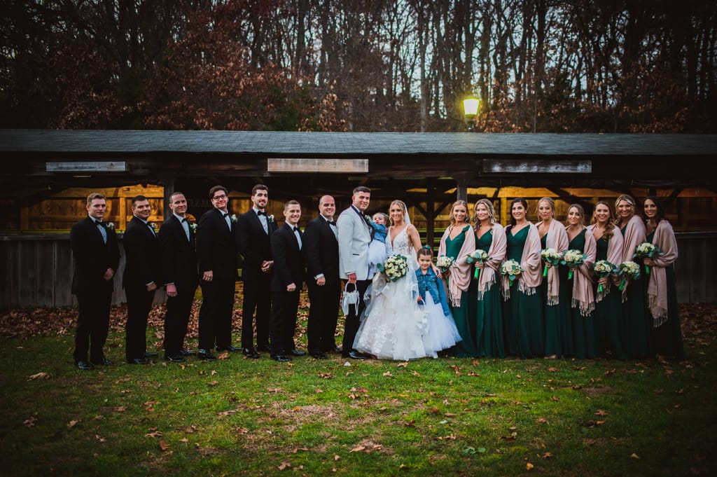 Caroline and Brendan on their wedding day, photograph 74 of 95