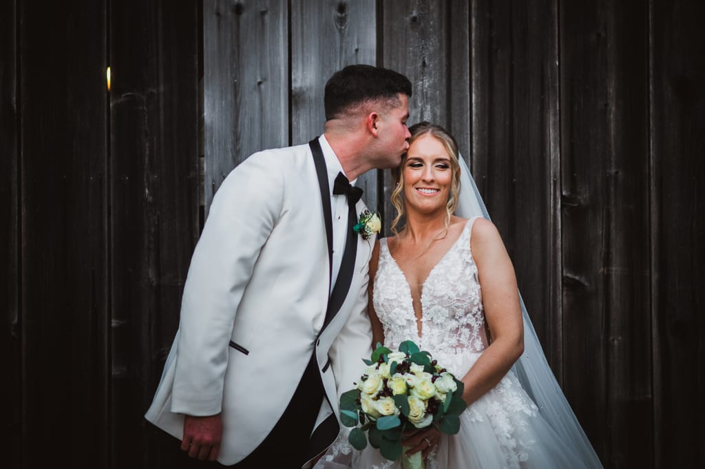 Caroline and Brendan on their wedding day, photograph 51 of 95