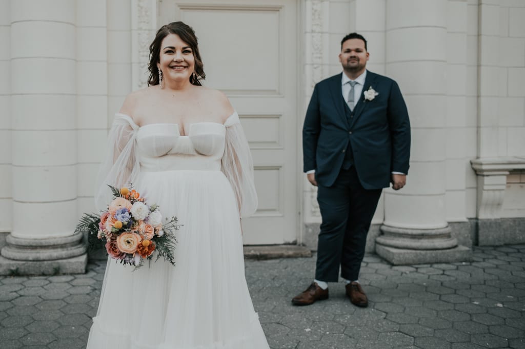 Courtney and Eric on their wedding day, photograph 59 of 151
