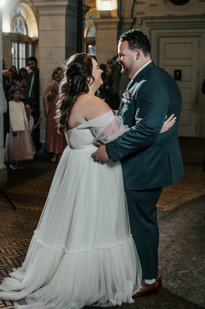 Courtney and Eric on their wedding day, photograph 123 of 151