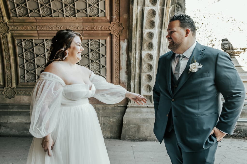 Courtney and Eric on their wedding day, photograph 36 of 151