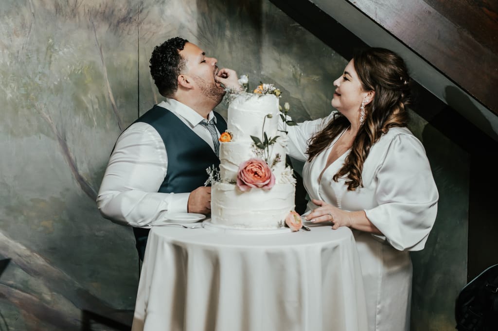 Courtney and Eric on their wedding day, photograph 144 of 151