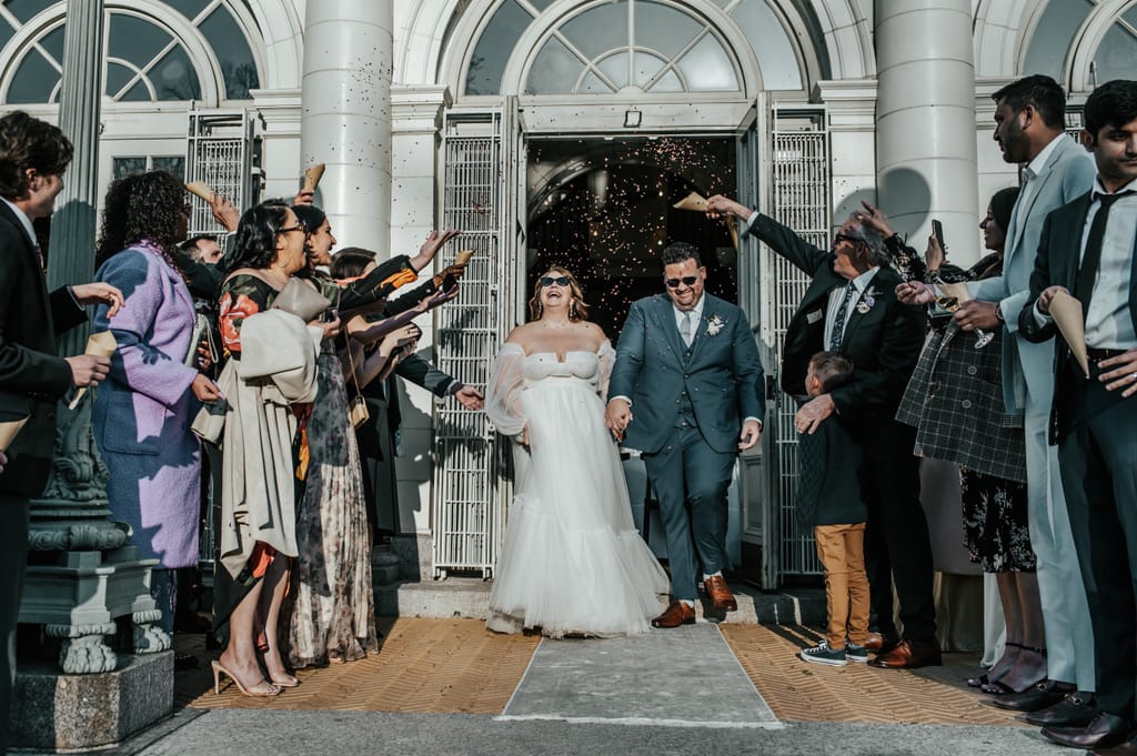 Courtney and Eric on their wedding day, photograph 105 of 151