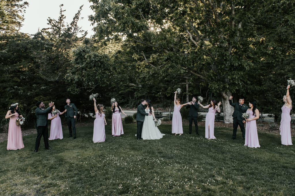 Emmily and Danny on their wedding day, photograph 74 of 138