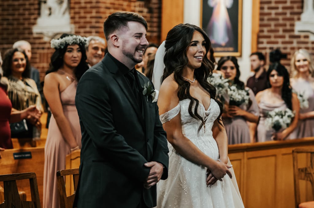 Emmily and Danny on their wedding day, photograph 35 of 138