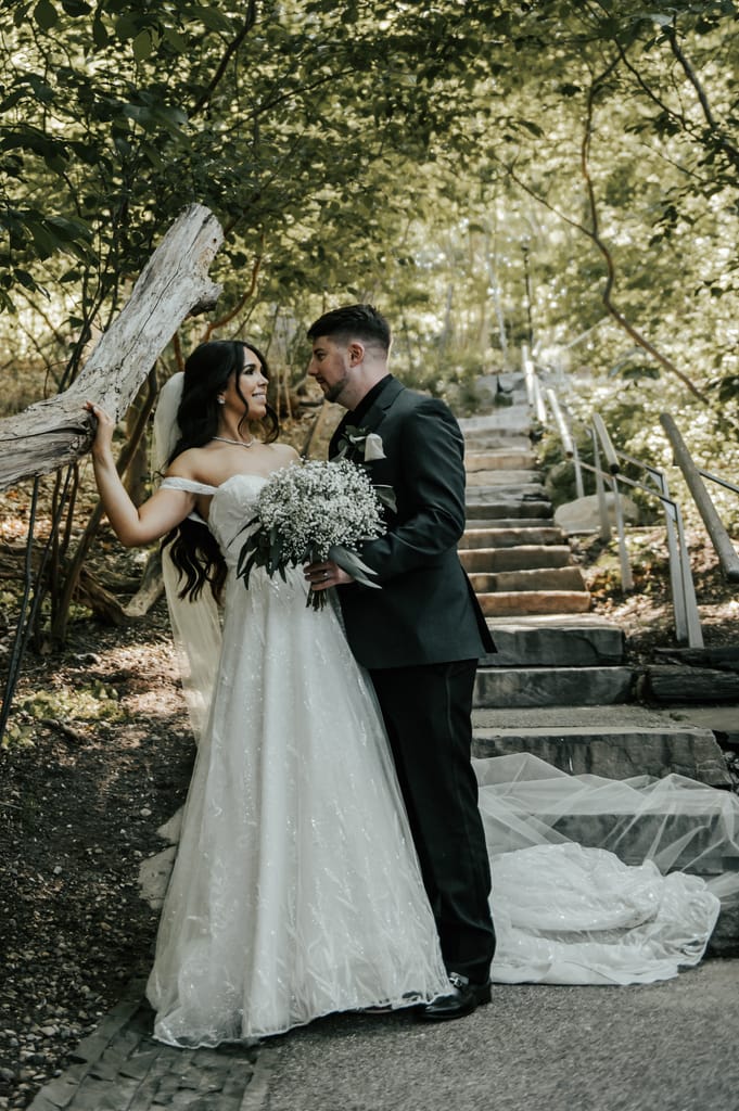 Emmily and Danny on their wedding day, photograph 54 of 138