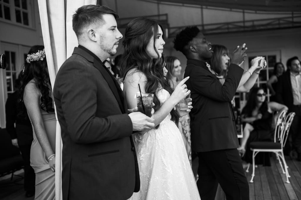 Emmily and Danny on their wedding day, photograph 94 of 138