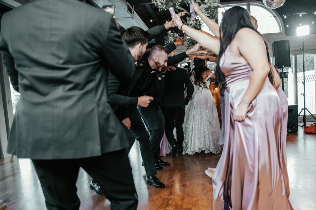 Emmily and Danny on their wedding day, photograph 102 of 138