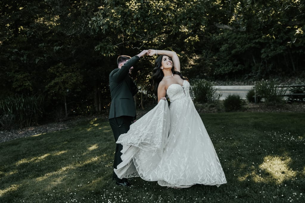 Emmily and Danny on their wedding day, photograph 71 of 138