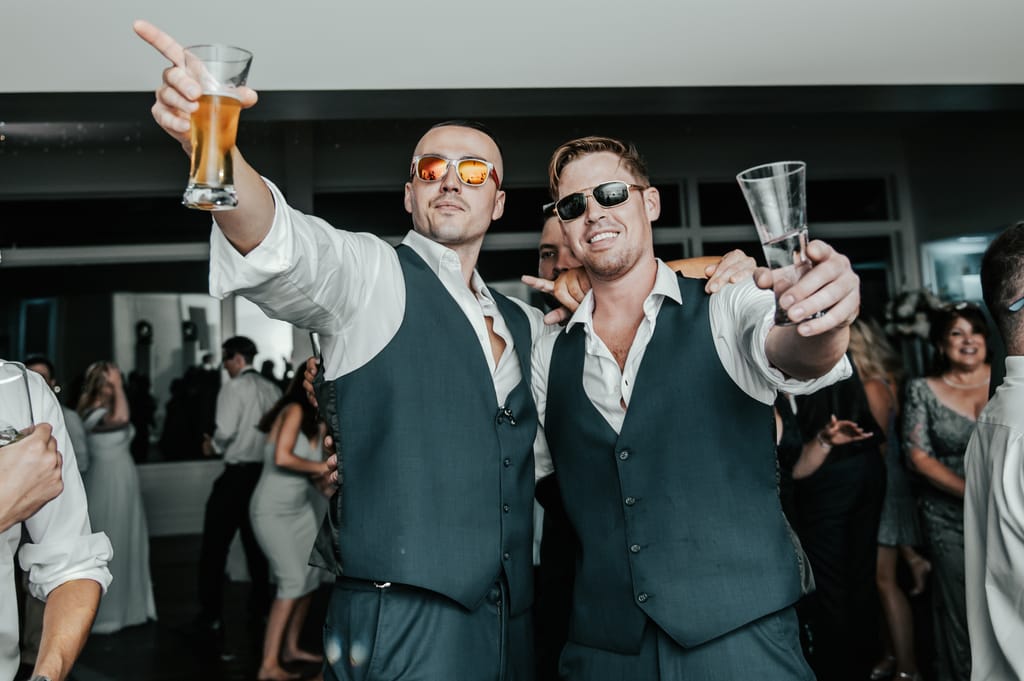 Katie and Bruce on their wedding day, photograph 103 of 116