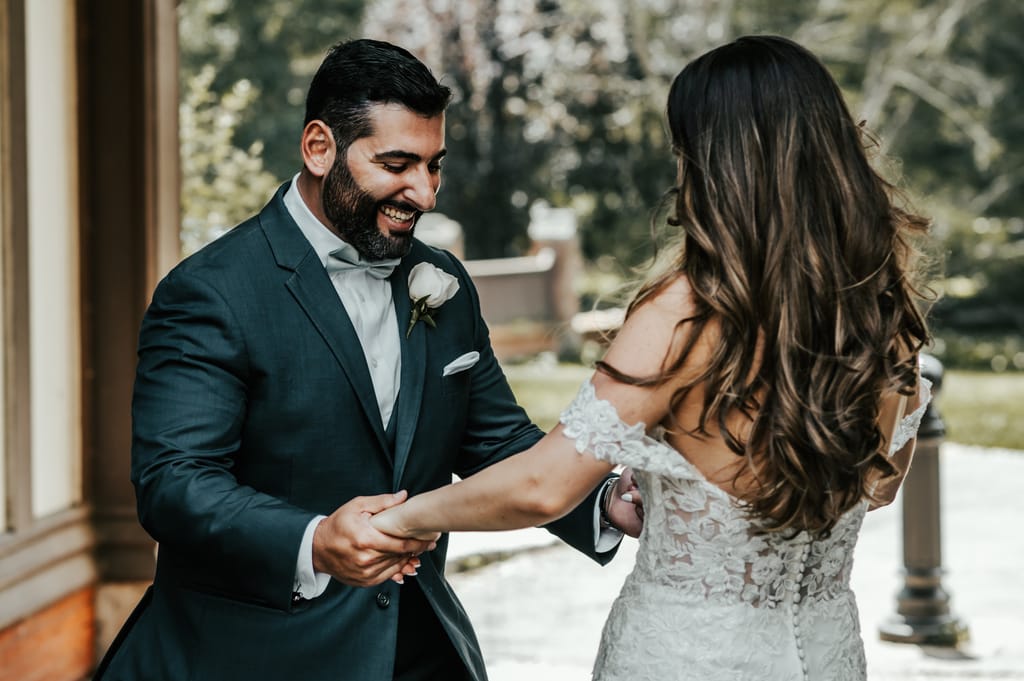Katie and Bruce on their wedding day, photograph 14 of 116