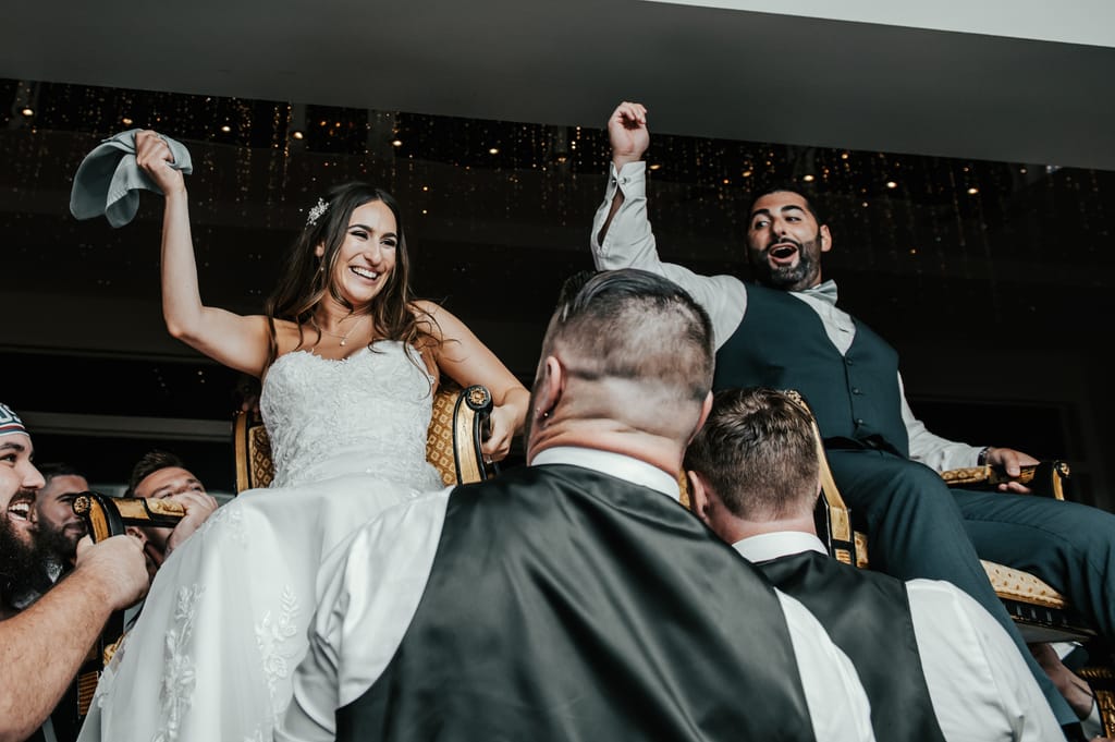 Katie and Bruce on their wedding day, photograph 95 of 116