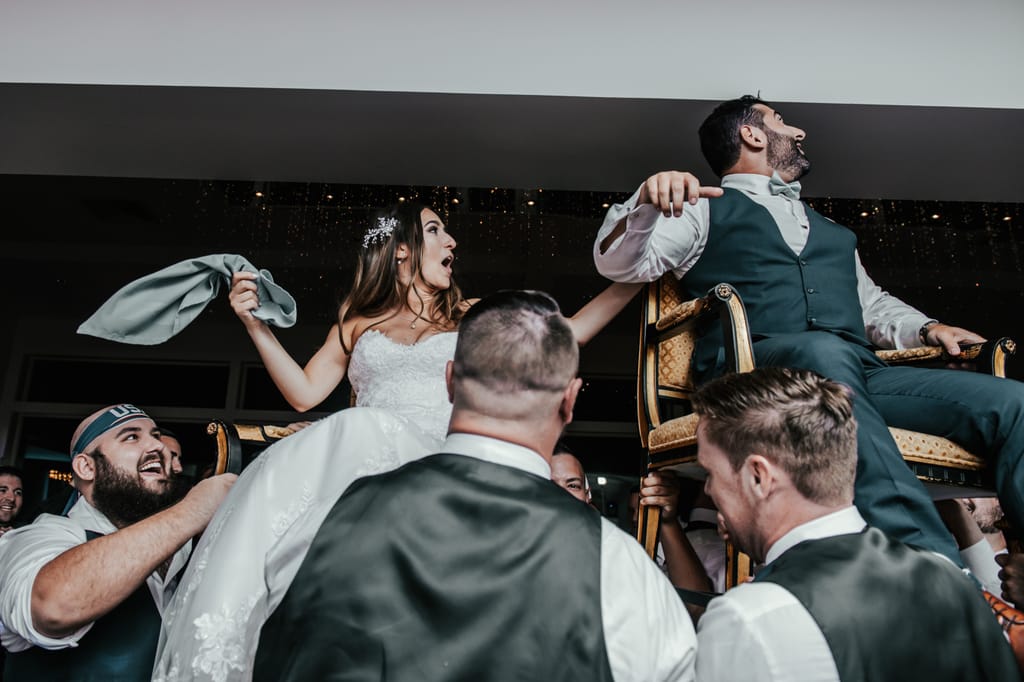 Katie and Bruce on their wedding day, photograph 98 of 116