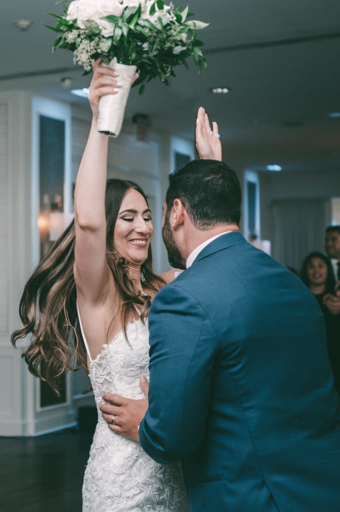 Katie and Bruce on their wedding day, photograph 68 of 116