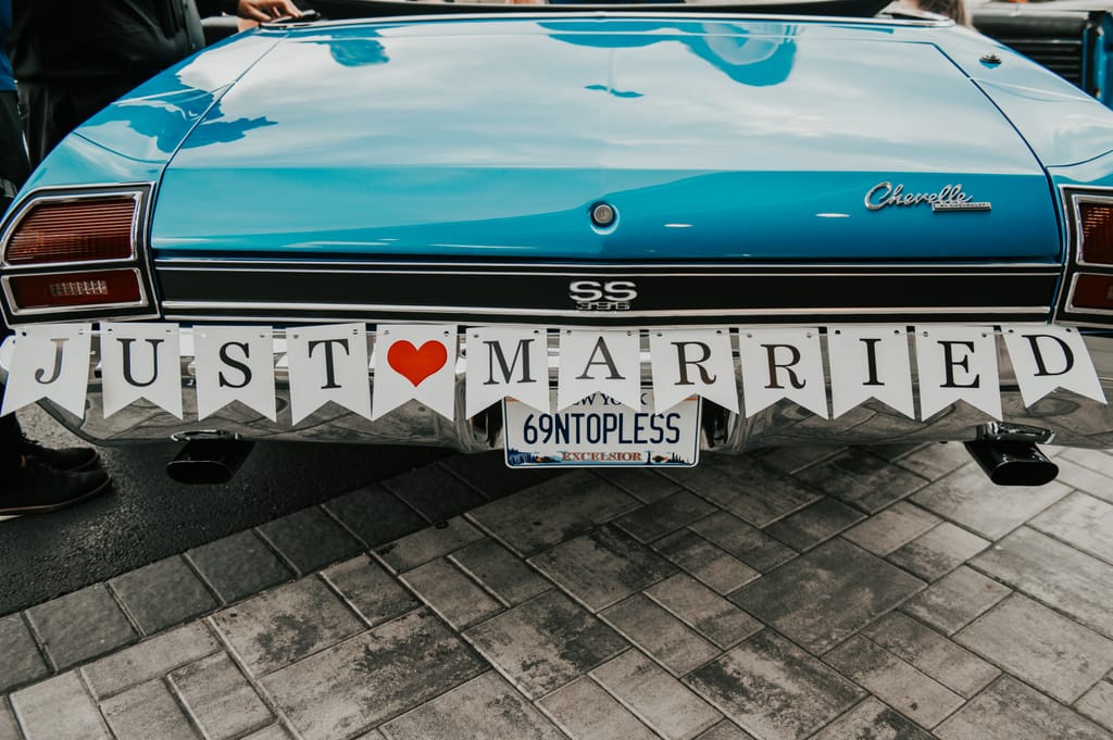 Katie and Bruce on their wedding day, photograph 32 of 116