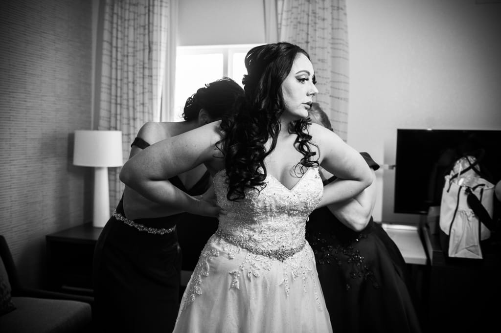 Kristen and Mike on their wedding day, photograph 15 of 122