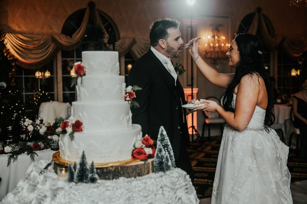 Kristen and Mike on their wedding day, photograph 115 of 122