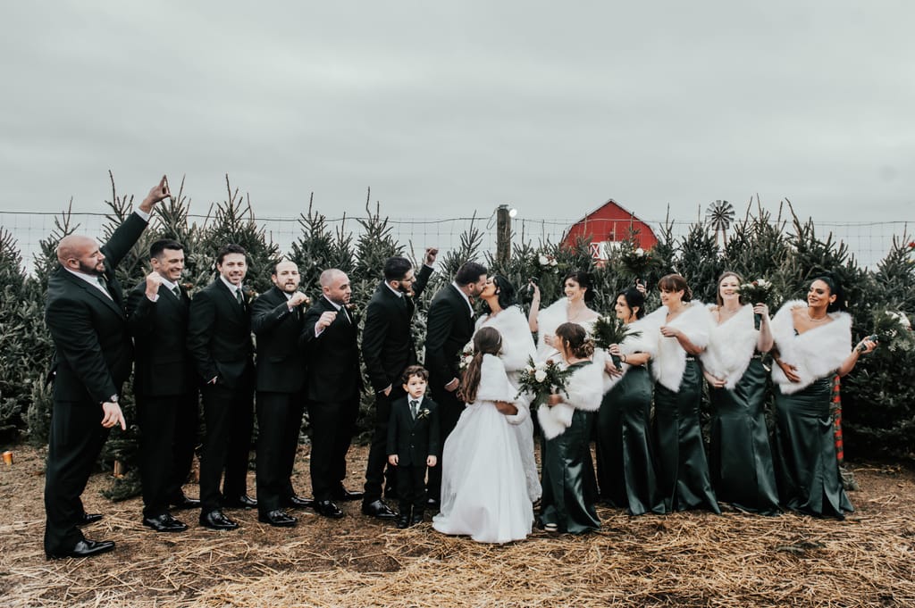 Kristen and Mike on their wedding day, photograph 39 of 122
