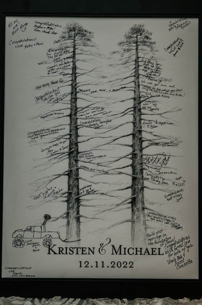 Kristen and Mike on their wedding day, photograph 79 of 122