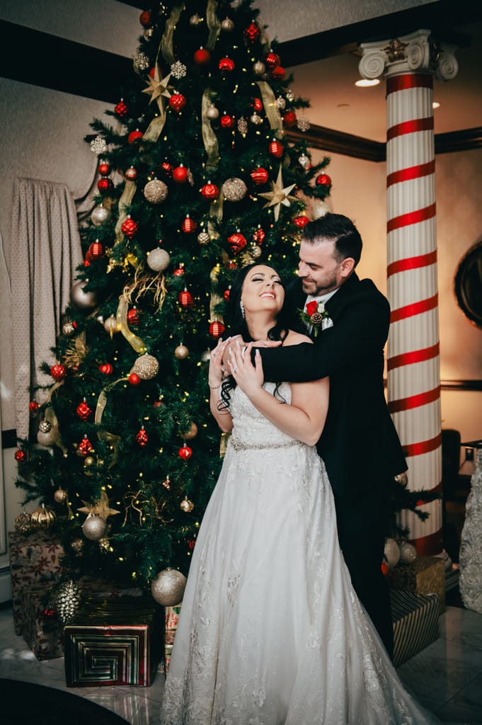 Kristen and Mike on their wedding day, photograph 78 of 122