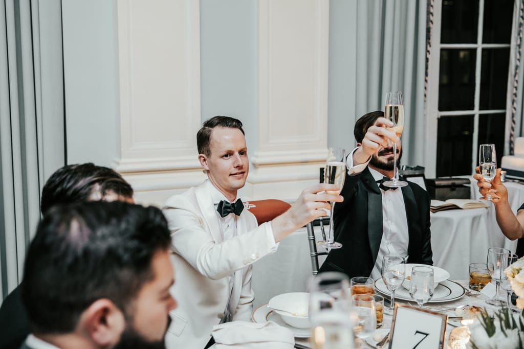 Kyle and Carl on their wedding day, photograph 92 of 100