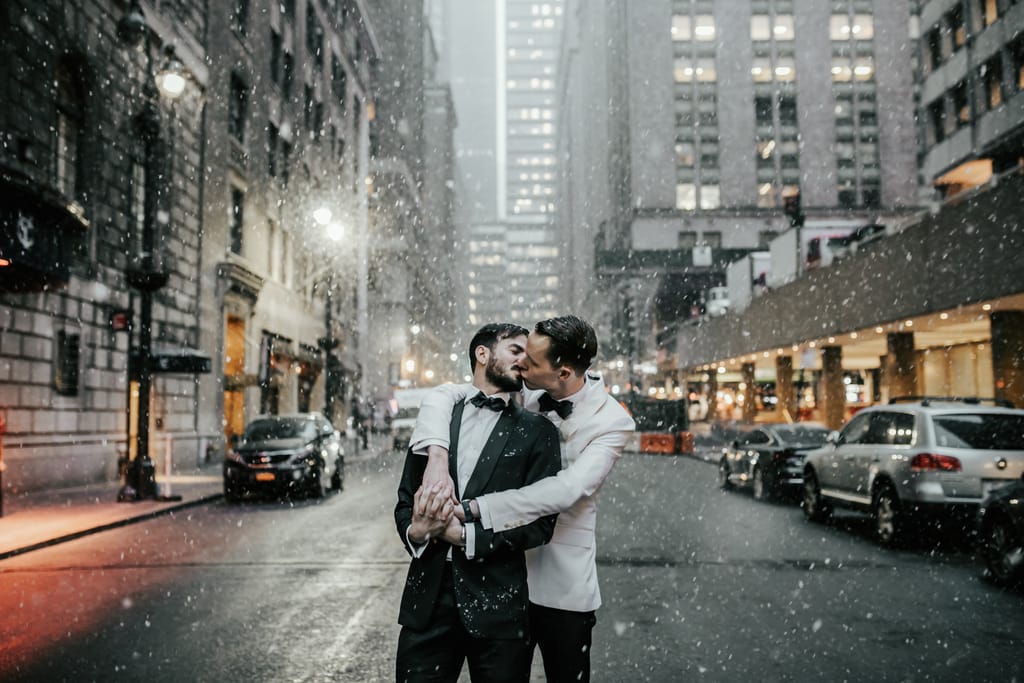 Kyle and Carl on their wedding day, photograph 43 of 100