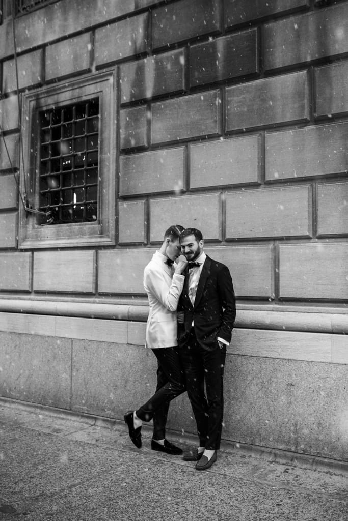 Kyle and Carl on their wedding day, photograph 36 of 100