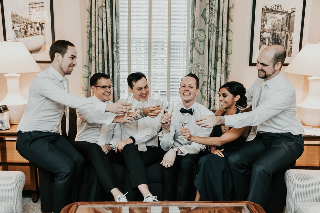 Kyle and Carl on their wedding day, photograph 14 of 100