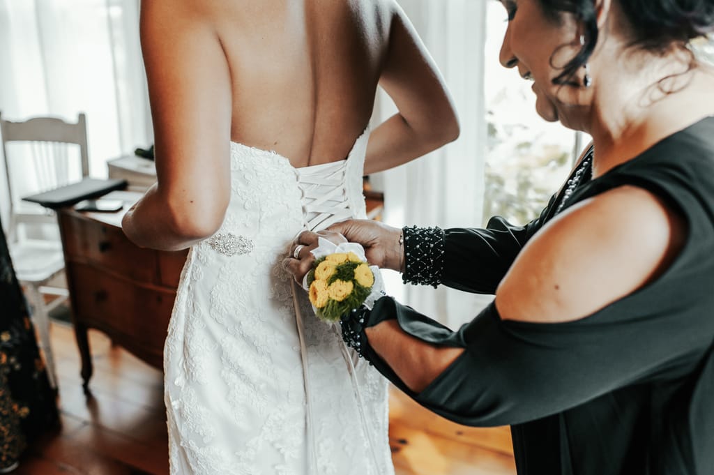 Melissa and Natalie on their wedding day, photograph 26 of 112