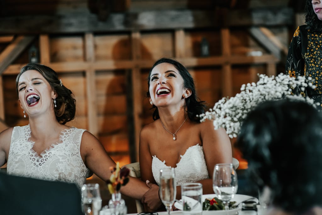 Melissa and Natalie on their wedding day, photograph 109 of 112