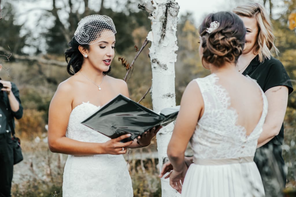 Melissa and Natalie on their wedding day, photograph 77 of 112