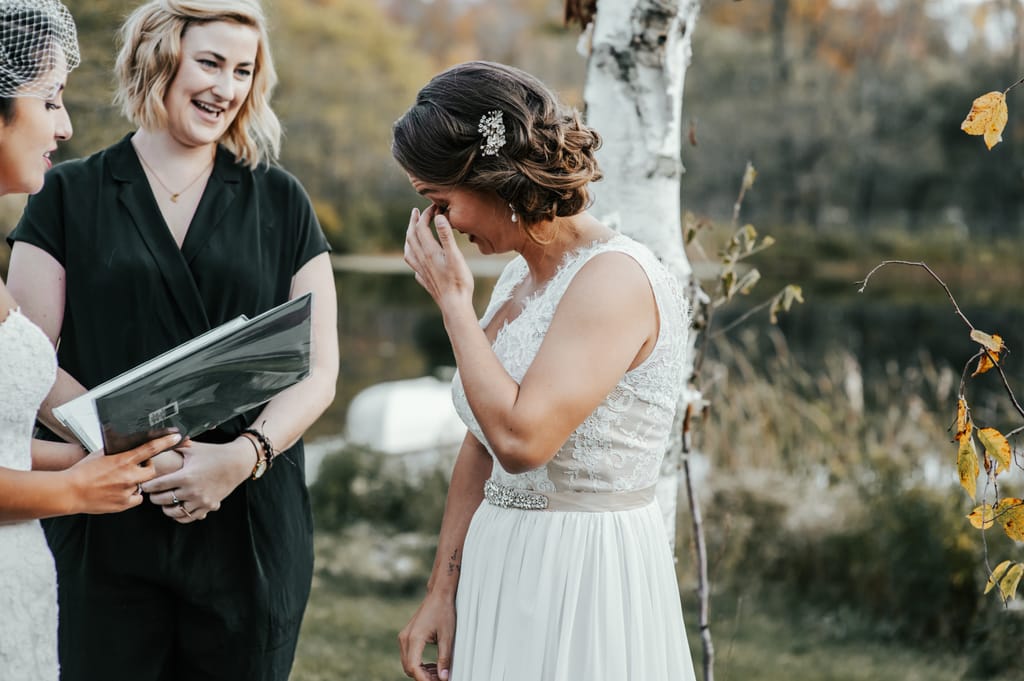 Melissa and Natalie on their wedding day, photograph 76 of 112