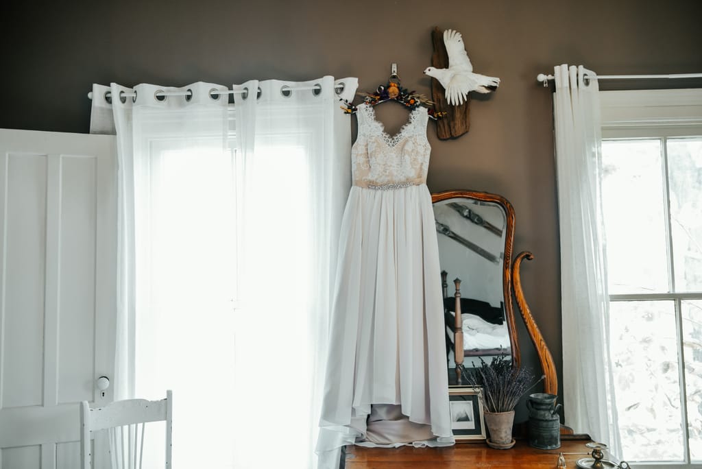Melissa and Natalie on their wedding day, photograph 3 of 112