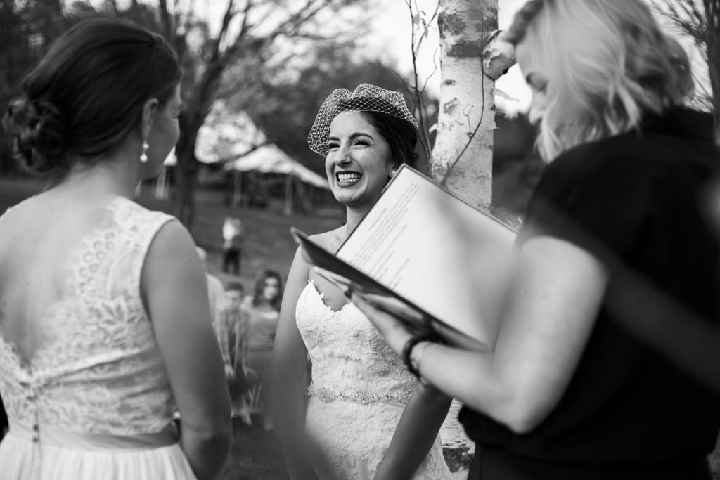 Melissa and Natalie on their wedding day, photograph 75 of 112