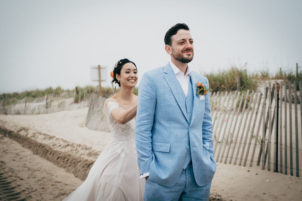 Rachel and David on their wedding day, photograph 53 of 143