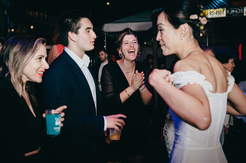 Rachel and David on their wedding day, photograph 132 of 143