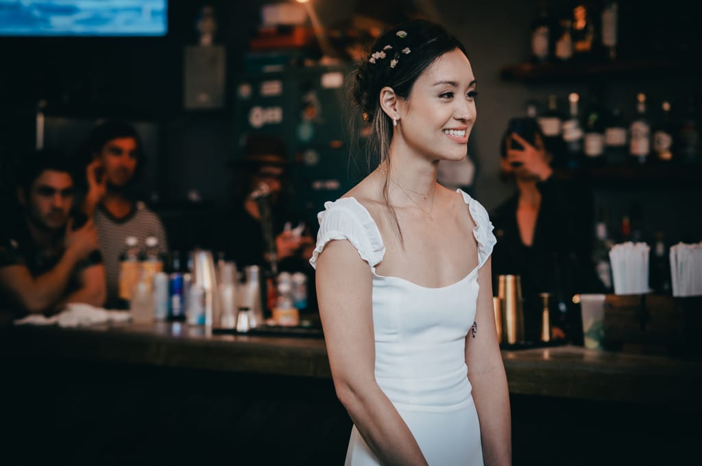 Rachel and David on their wedding day, photograph 110 of 143