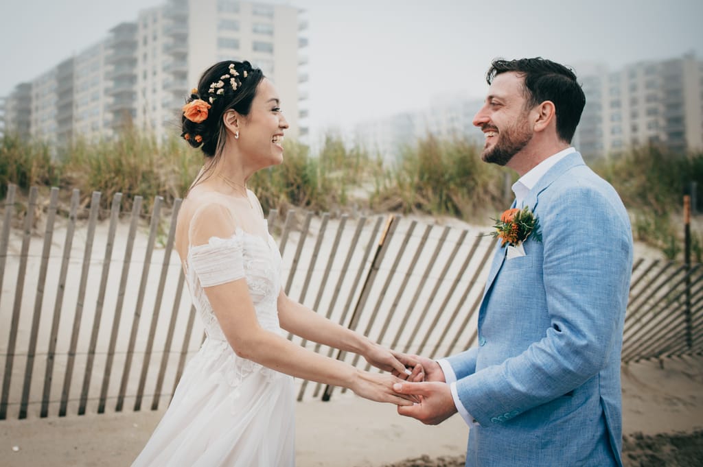Rachel and David on their wedding day, photograph 55 of 143
