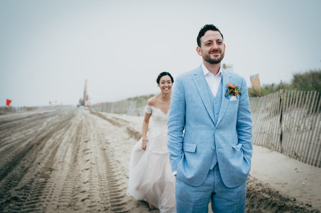 Rachel and David on their wedding day, photograph 52 of 143