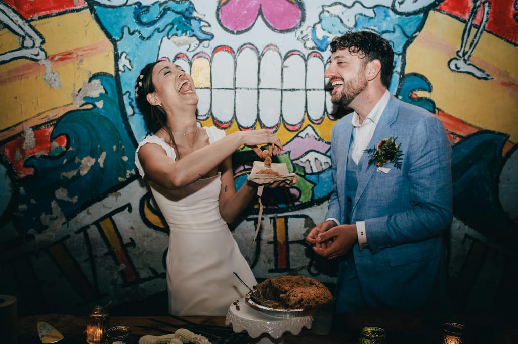 Rachel and David on their wedding day, photograph 141 of 143