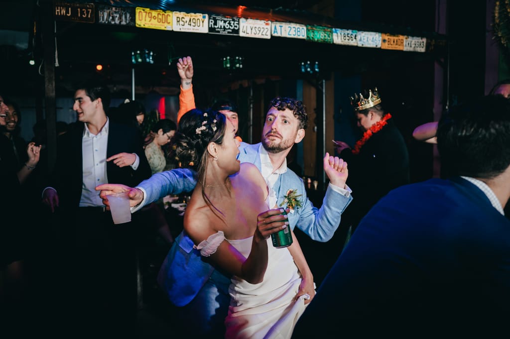 Rachel and David on their wedding day, photograph 138 of 143