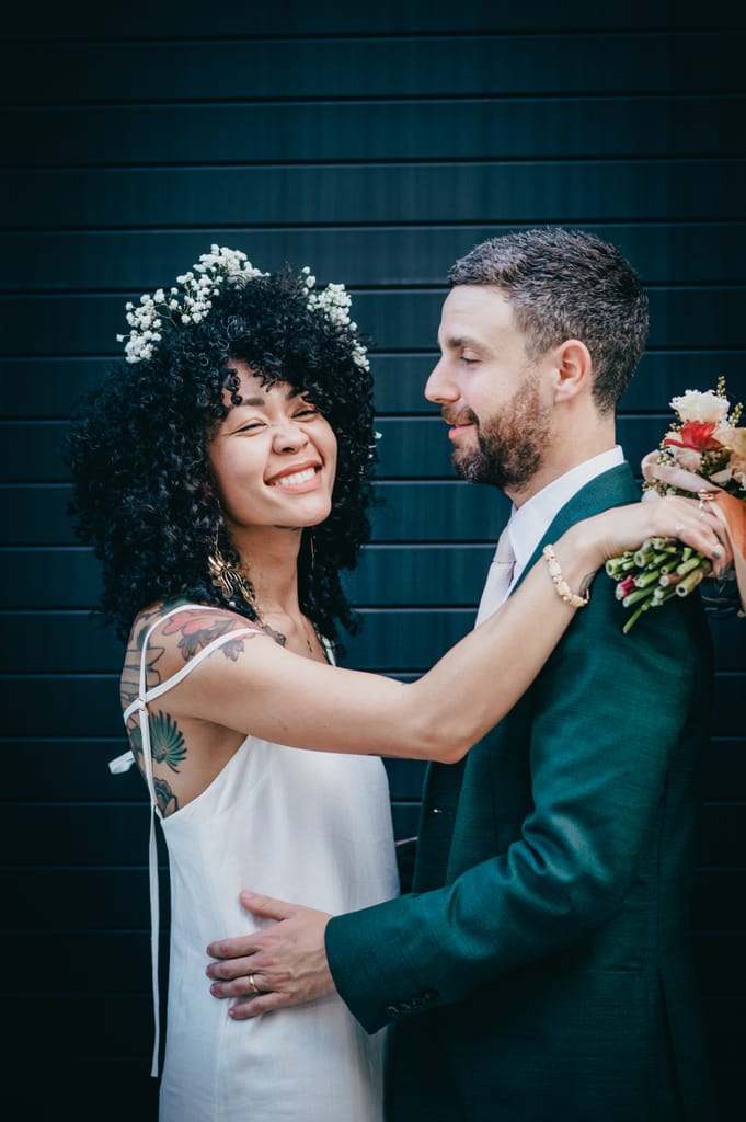 Sophie and Ben on their wedding day, photograph 7 of 100