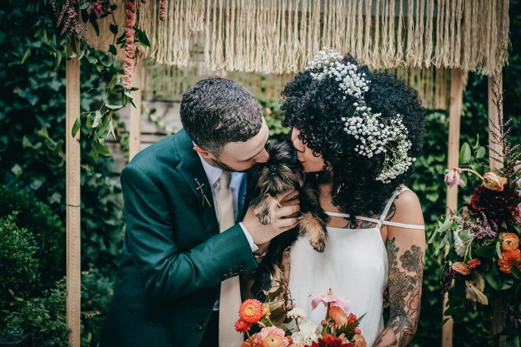 Sophie and Ben on their wedding day, photograph 64 of 100